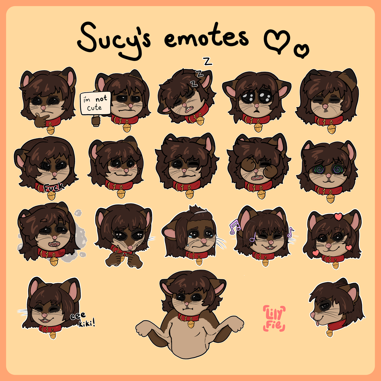 Sucy's emotes