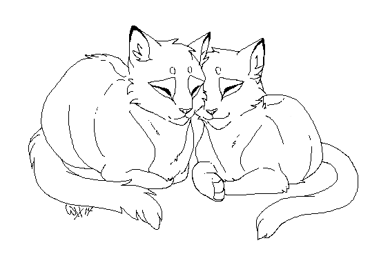 [ F2U ] cat couple base