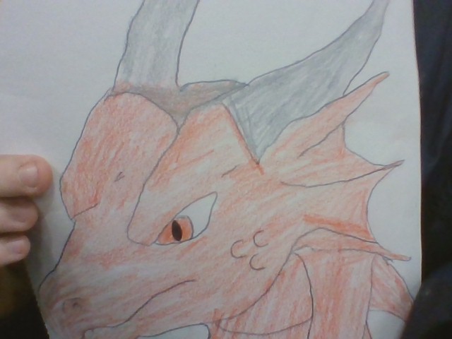 My new art flame the dragon