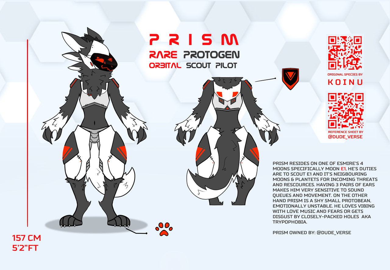 Early 2022 Prism reference sheet