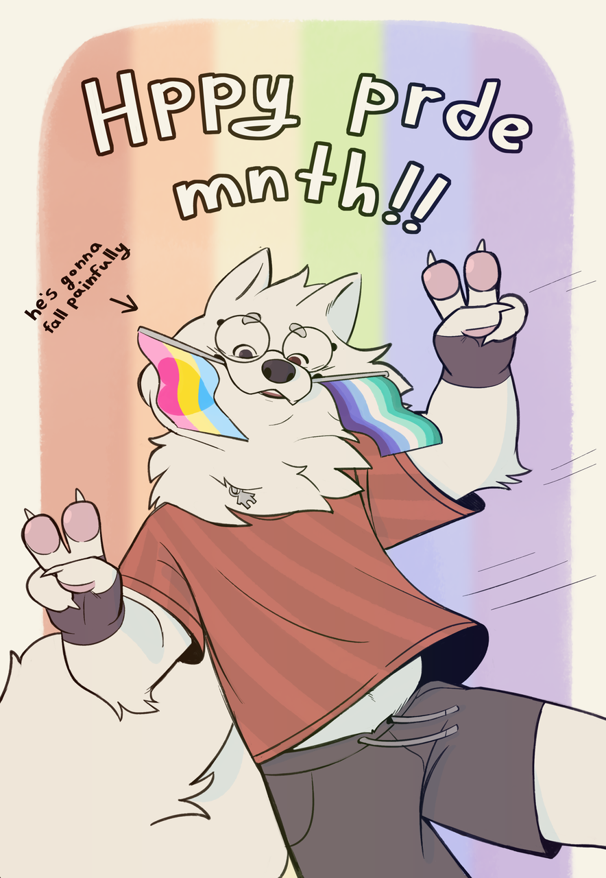 Happy pride month folks, never feel shame for who you are❤️🧡💛💚💙💜