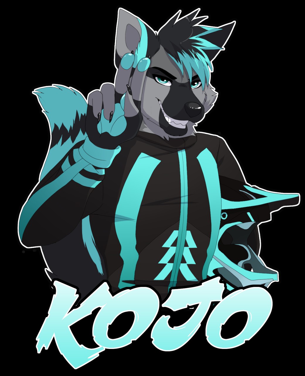 Kojo | Motorcycle Badge