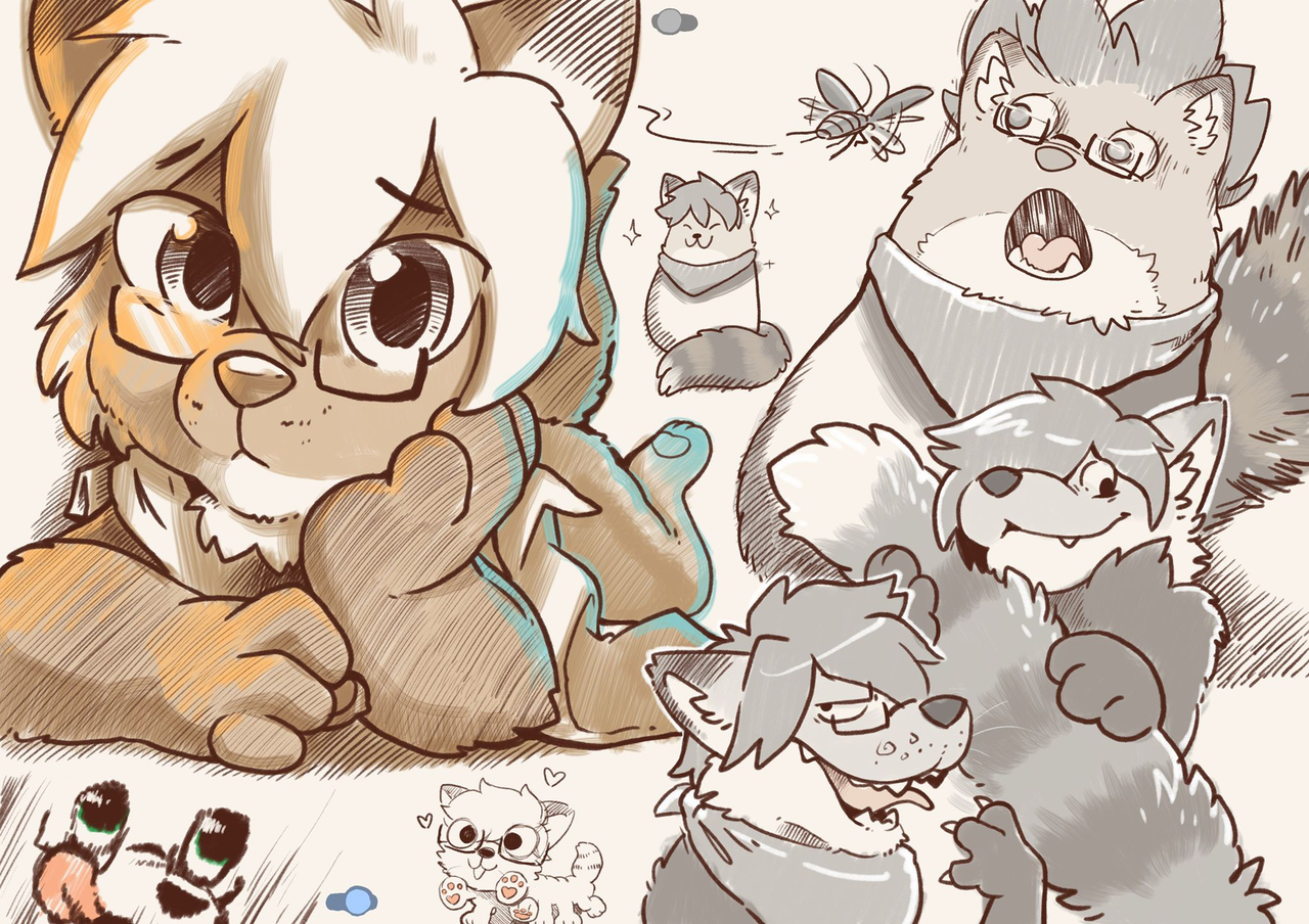 Sketch page by Loaf