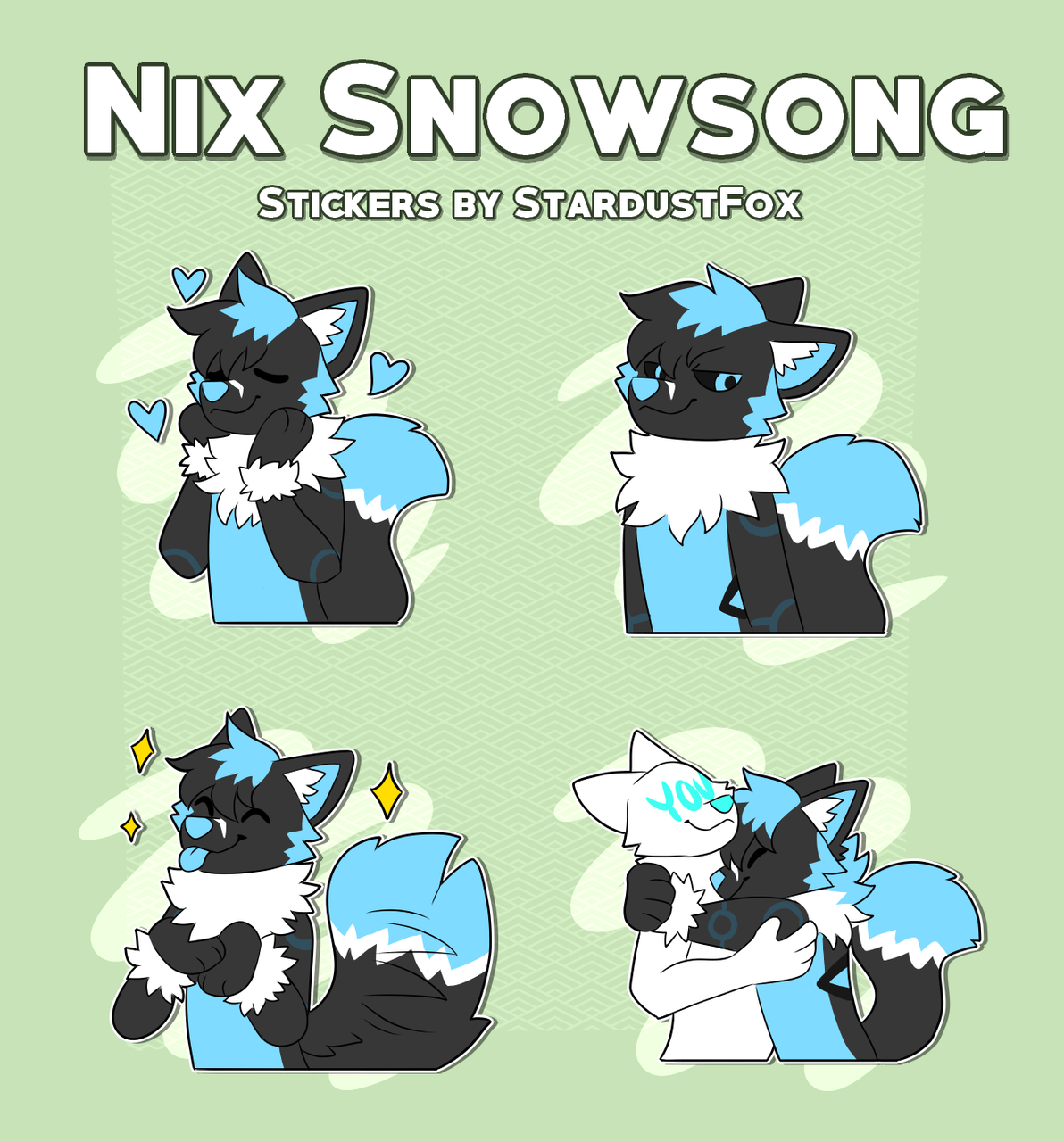 Nix Snowsong - Stickers