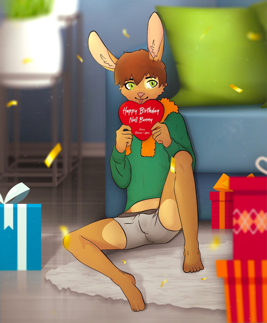 Birthday Gift for Null Bunny | Commission
