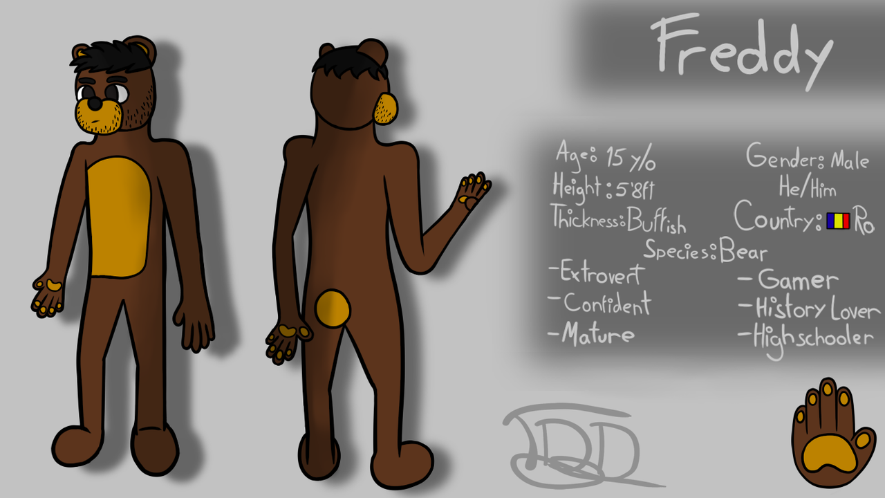 Freddy, Friends OC (made by me)
