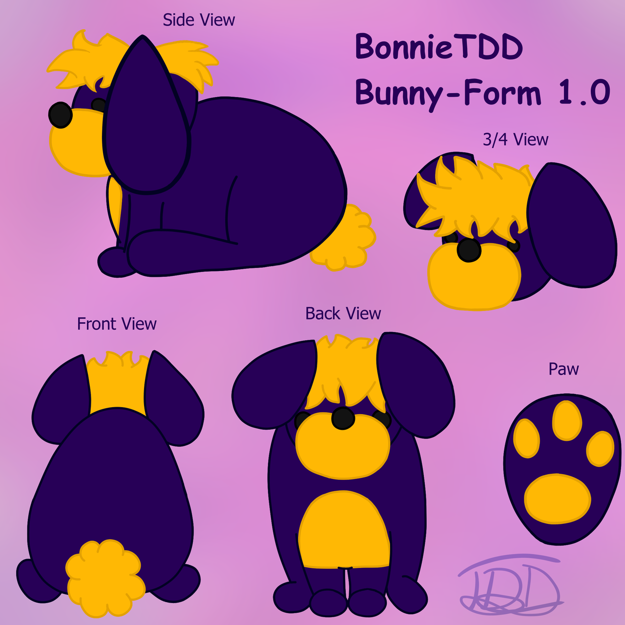 BonnieTDD Bunny-Form