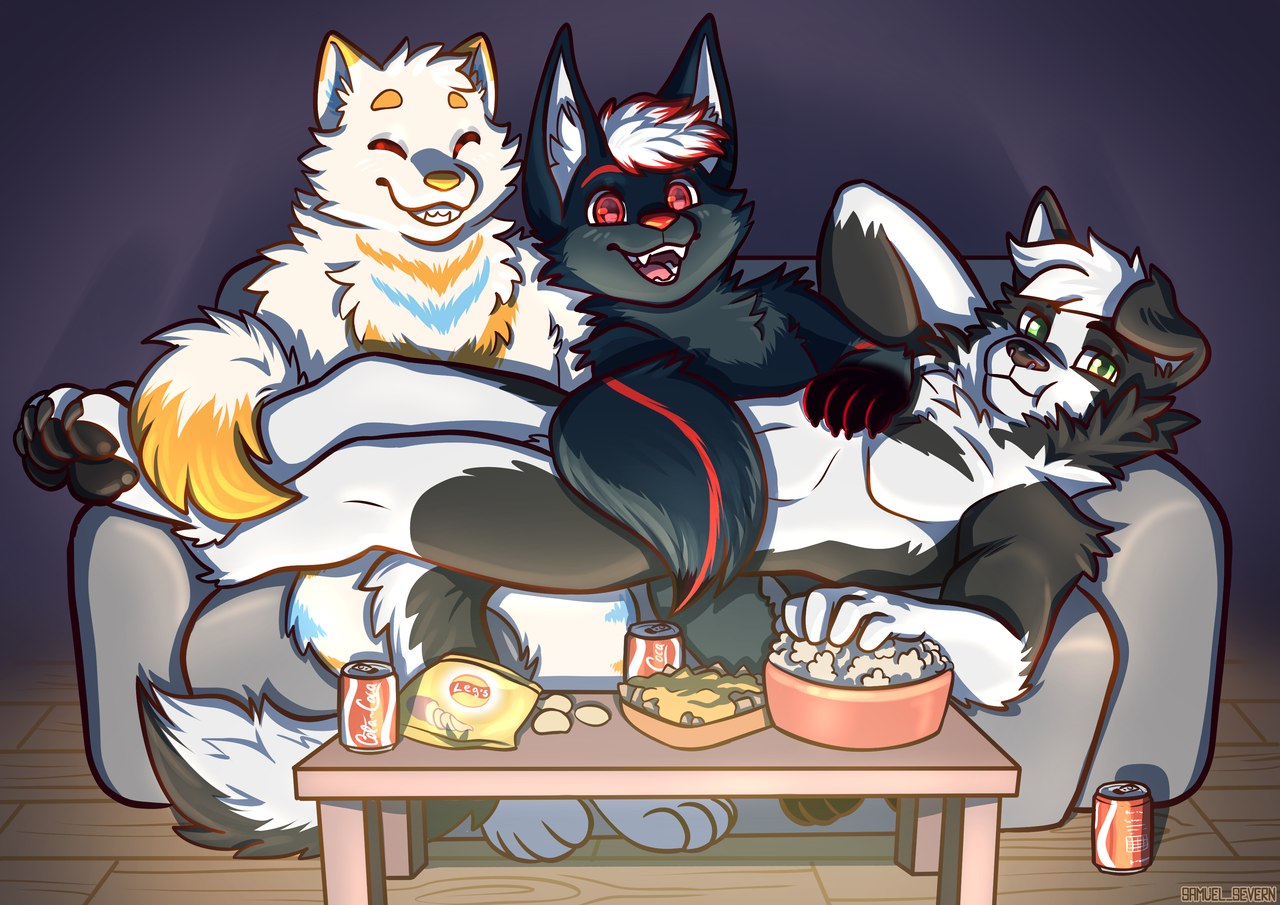 Movie Night with Friends! ^-^