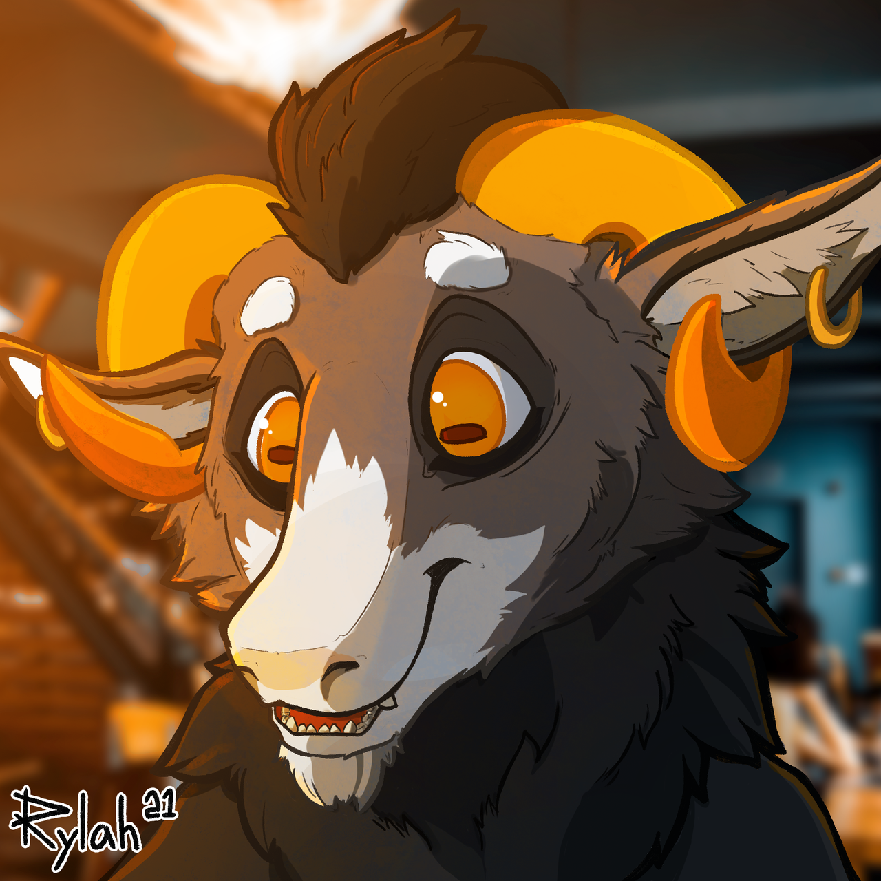 When the waiter brings your burger (by Rylah)