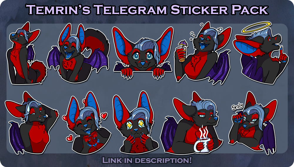 Temrin Telegram Stickers (LINK INSIDE!)