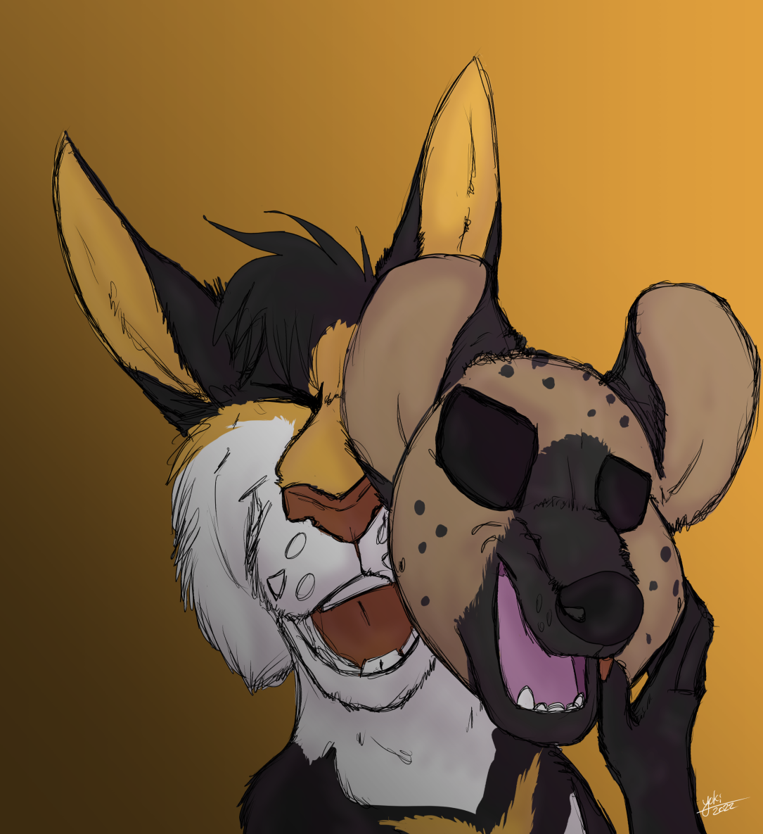 Illustration - The Roo with a Hyena Laugh