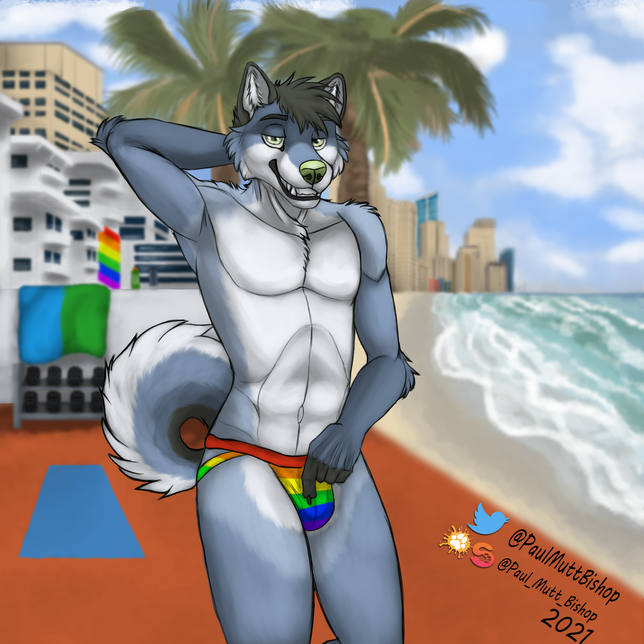Pride Month 2021 YCH for Dusk