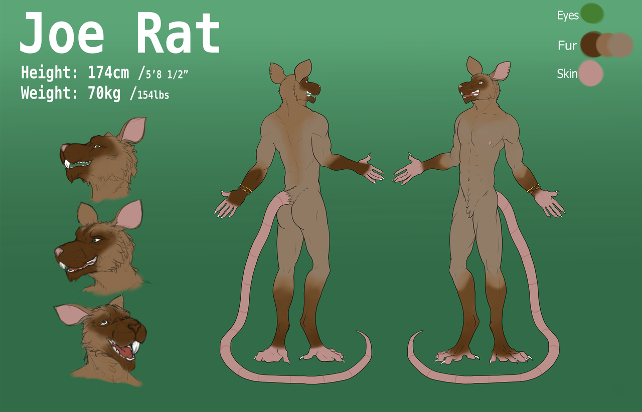 Rat King Reference Sheet by Scaliehazard -- Fur Affinity [dot] net