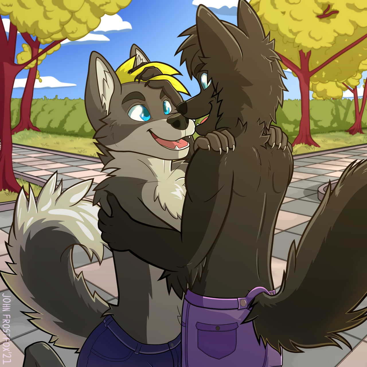 [CM] A couple in the park